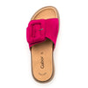GABOR Pink ruskind sandal / mules,