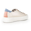 GABOR off-white skind sneaker m. rosa +blå,
