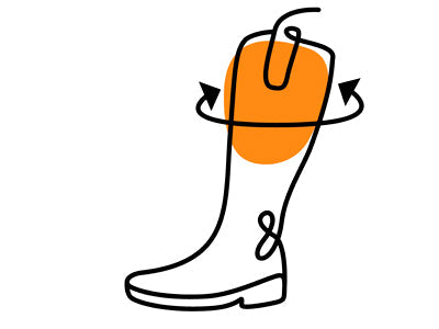 Gabor støvleskaft L | Prøv flotte støvler gratis