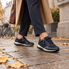 ROLLINGSOFT Blå skind, ruskind sneaker