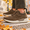 ROLLINGSOFT Whisky brun ruskind sneaker