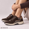 ROLLINGSOFT Chokolade brun ruskind sneaker