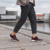 ROLLINGSOFT Sneaker i mulberry skind + ruskind