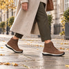 ROLLINGSOFT Whisky oilnubuck støvle med snøre