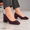 GABOR Mulberry ruskind pump pynt foran