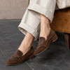 GABOR Cacao brun ruskind loafer