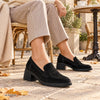 GABOR Sort ruskind loafer