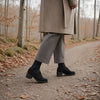 GABOR Sort ruskind loafer