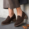 GABOR Cacao brun ruskind loafer