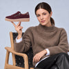 GABOR Bordeaux ruskind sneaker