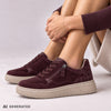 GABOR Mulberry ruskind sneaker med lynlås