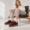 GABOR Mulberry ruskind sneaker med pels