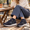 GABOR Blå ruskind/skind sneaker