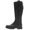 GABOR Sort skind støvle med skaftvidde XL