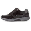 ROLLINGSOFT sort ruskind/skind sneaker m. grå leo