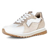GABOR Hvid skind beige skind sneaker