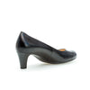 GABOR Sort klassisk skind pump,