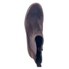 GABOR brun ruskind støvle elastik + lynlås,