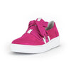 GABOR Pink ruskind sneaker med pynte snøre,