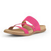 GABOR Pink elastik rems sandal,