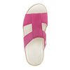 GABOR Pink ruskind sandal/mules,