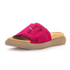 GABOR Pink ruskind sandal / mules,