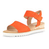 GABOR Orange (pumpkin) ruskind sandal,