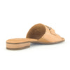GABOR Peanut skind sandal/mules m. spænde,