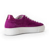 GABOR Fuchsia ruskind sneaker m hvid snøre,