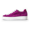 GABOR Fuchsia ruskind sneaker m hvid snøre,