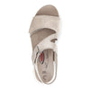 ROLLINGSOFT Mat gyuld metallic skind sandal,