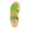 GABOR Granny grøn ruskind sandal,