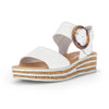 GABOR off-white skind sandal,