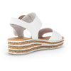 GABOR off-white skind sandal,